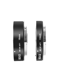 Meike MK-RF-AF1 13mm + 18mm Metal AF Full Frame Macro Extension Tube Adapter Ring Kit for EOS-R Series Cameras RF Mount Cameras EOS-R EOS-RP  - Image 2