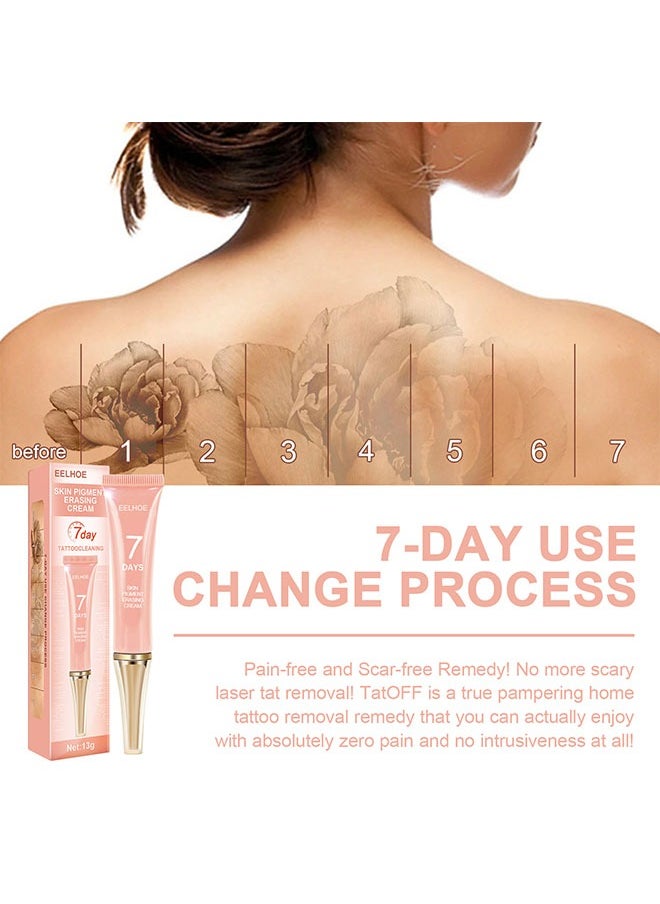 EELHOE - Tattoo Cream Scar Repair Gel， Fast Acting Tattoo Removal Cream Permanent Tattoo Removal Cream Skin Pigmentation Removal Cream Painless Tattoo Removal Quickly Absorbs Without Scar - Image 1