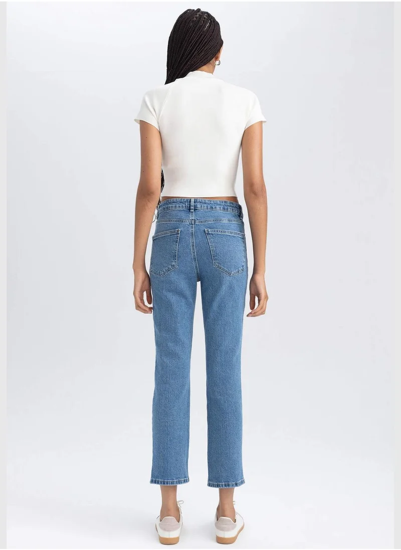 ديفاكتو Woman Slim Fit Denim Trousers