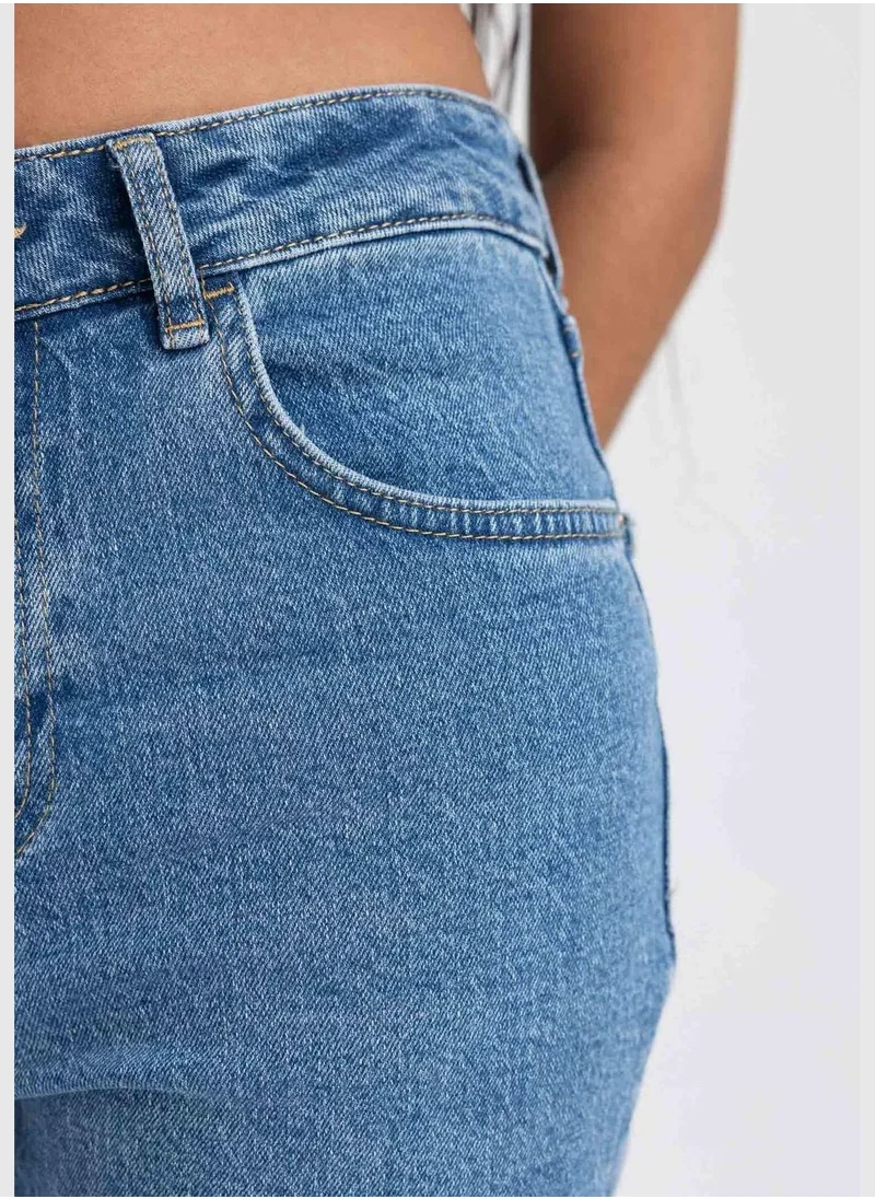 ديفاكتو Woman Slim Fit Denim Trousers