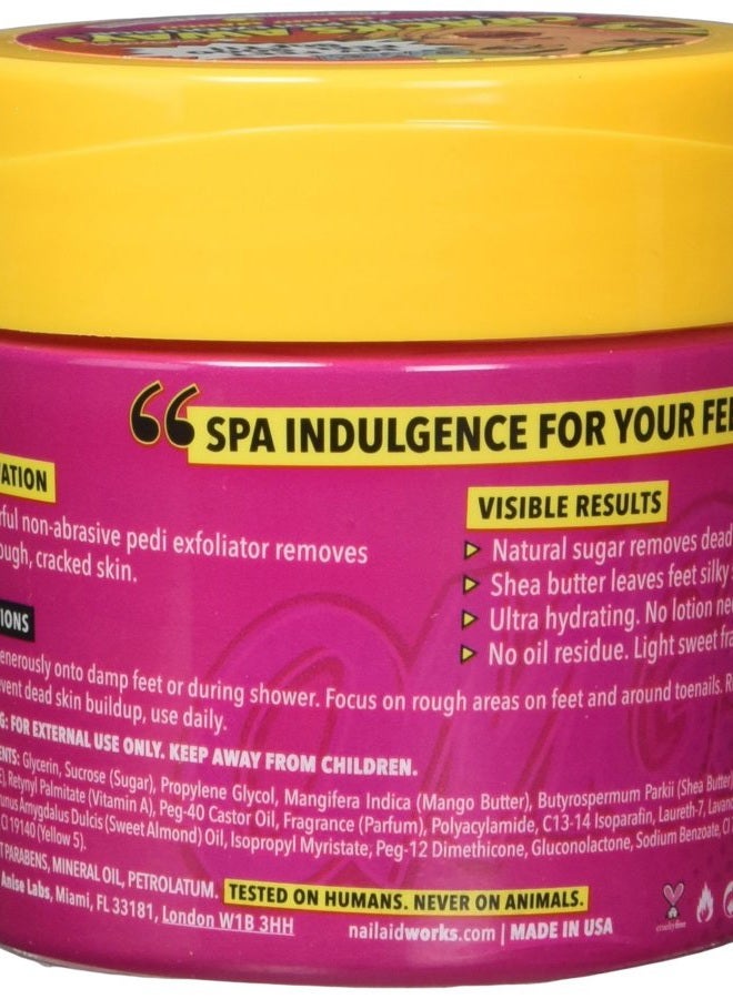 NAIL-AID Cracks Away 1 Minute Pedi Exfoliator, Clear, Mango, 7.0 Fluid Ounce - Image 2