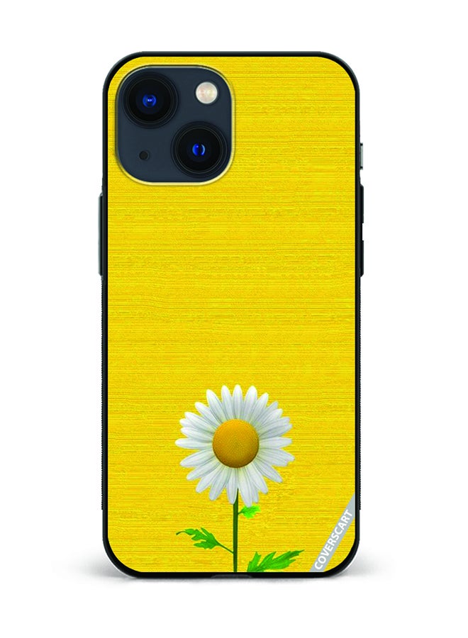 COVERSCART Protective Case Cover For Apple iPhone 13 Mini Daisy Flower Design Yellow