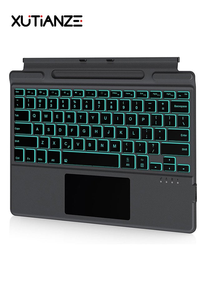 Surface Pro8/9/10/X - Signature Type Cover 7 Colours Backlit Touch Keyboard