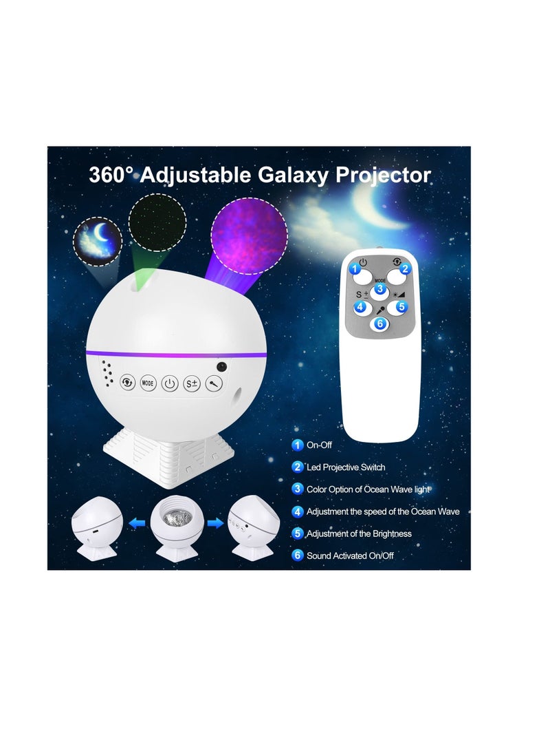 Generic Star Light Projector, Projector Night Light, Galaxy Nebula Ceiling Projector Lamp for Decoration Bedroom Party, Remote Control, Gifts for Kids Adults  - Image 4