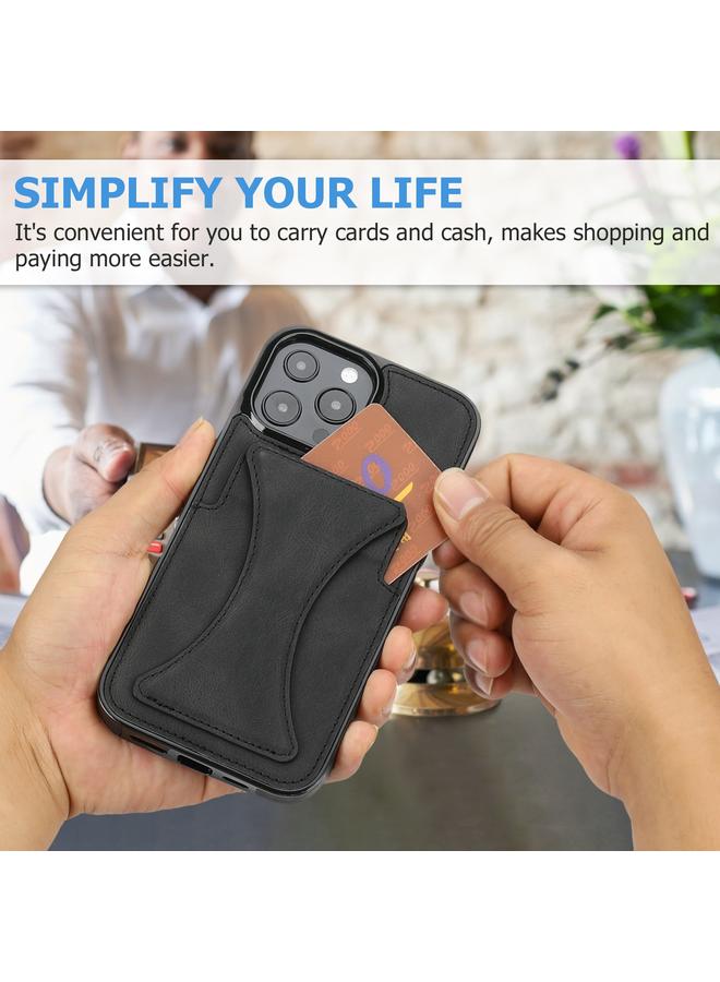 S-TOP Case For iPhone 15 Pro Max Ultra-thin Shockproof Phone Protective Case with Holder - Image 5