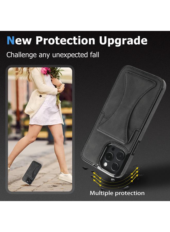 S-TOP Case For iPhone 15 Pro Max Ultra-thin Shockproof Phone Protective Case with Holder - Image 3