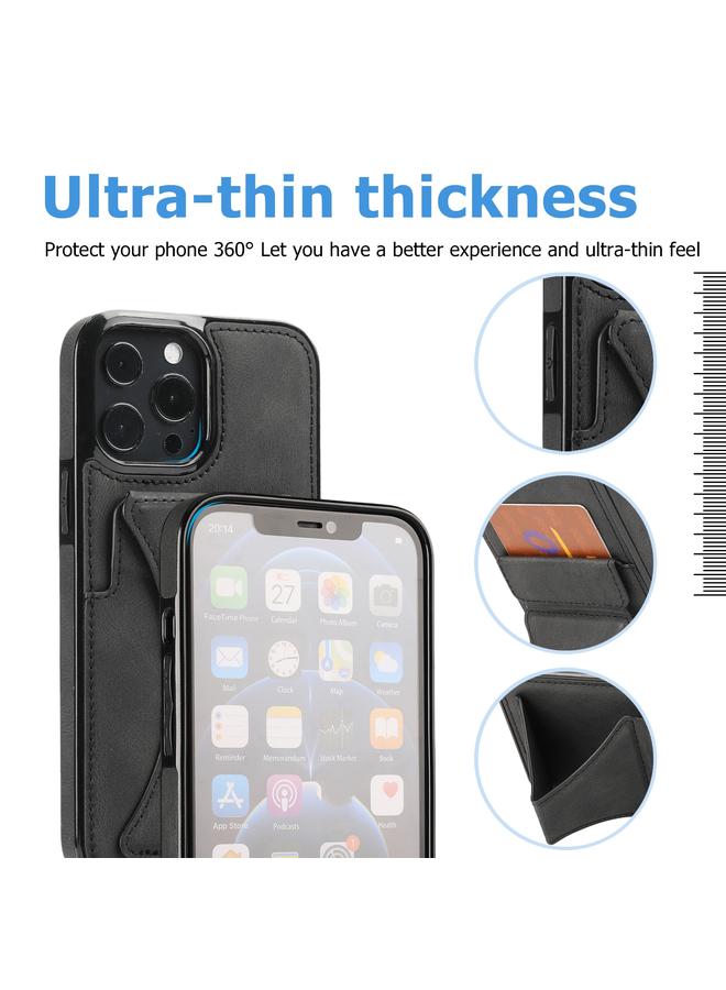S-TOP Case For iPhone 15 Pro Max Ultra-thin Shockproof Phone Protective Case with Holder - Image 4