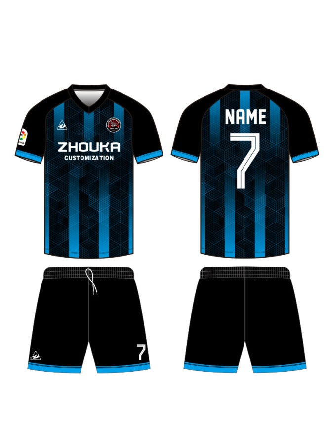 Source Manufacturers Full-body Custom Football Suit Men And Women Students Sports Training Match Football Jerseys Custom
