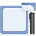 XXSTAR 325 Inch Mahjong Mat for Table 3MM NonSlip Noise Reduction Gaming Mat with Drawstring Bag Perfect for Poker Board Games Card Games Tile Games and Dominoes Salvia BlueLight Steel Blue - Image 2