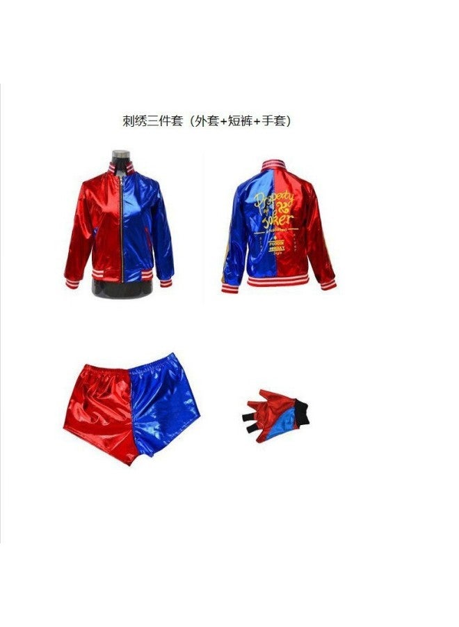 Suicide Squad Harley Quinn Suicide Squad Children's Halloween Harley Quinn Print Full Set Cosp
