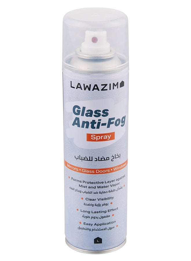 LAWAZIM 3-Piece Glass Anti-Fog Spray - 200ml - Easy Application, Forms Protective Layer Against Fog and Water Vapor for Clear Visibility on Car Windows, Mirrors & Shower Doors - Image 2