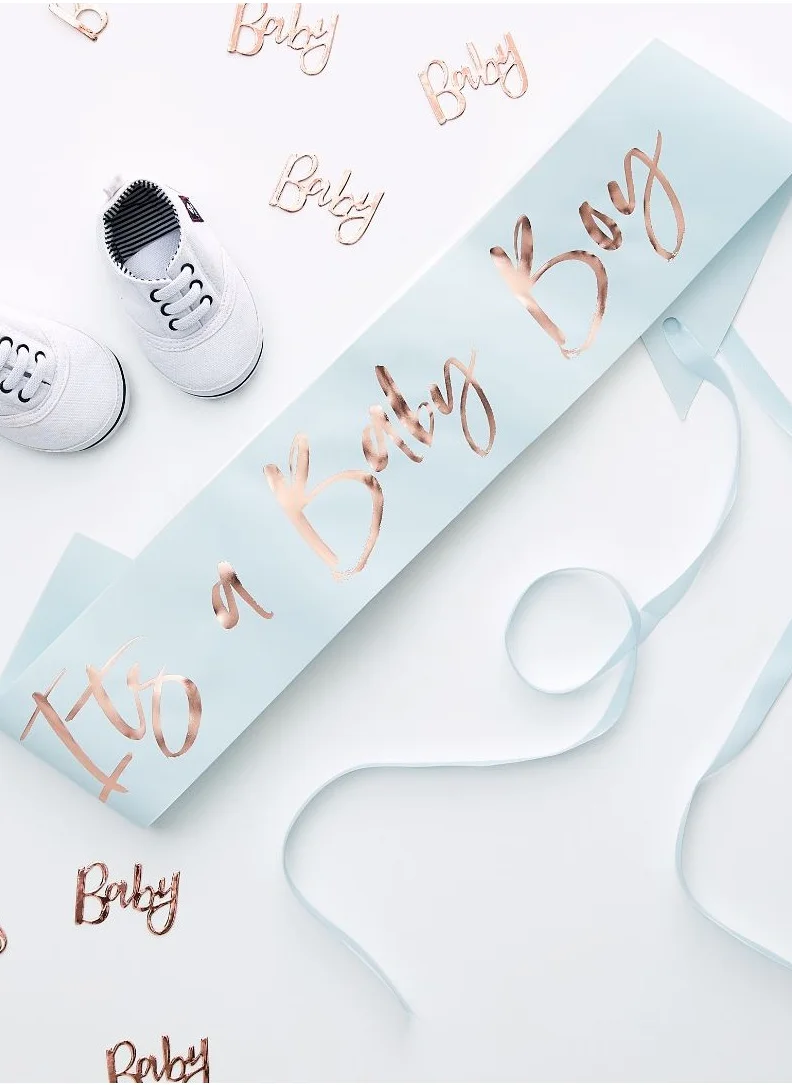 Ginger Ray Its a Baby Boy Baby Shower Sash