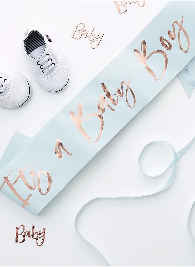 Ginger Ray Its a Baby Boy Baby Shower Sash