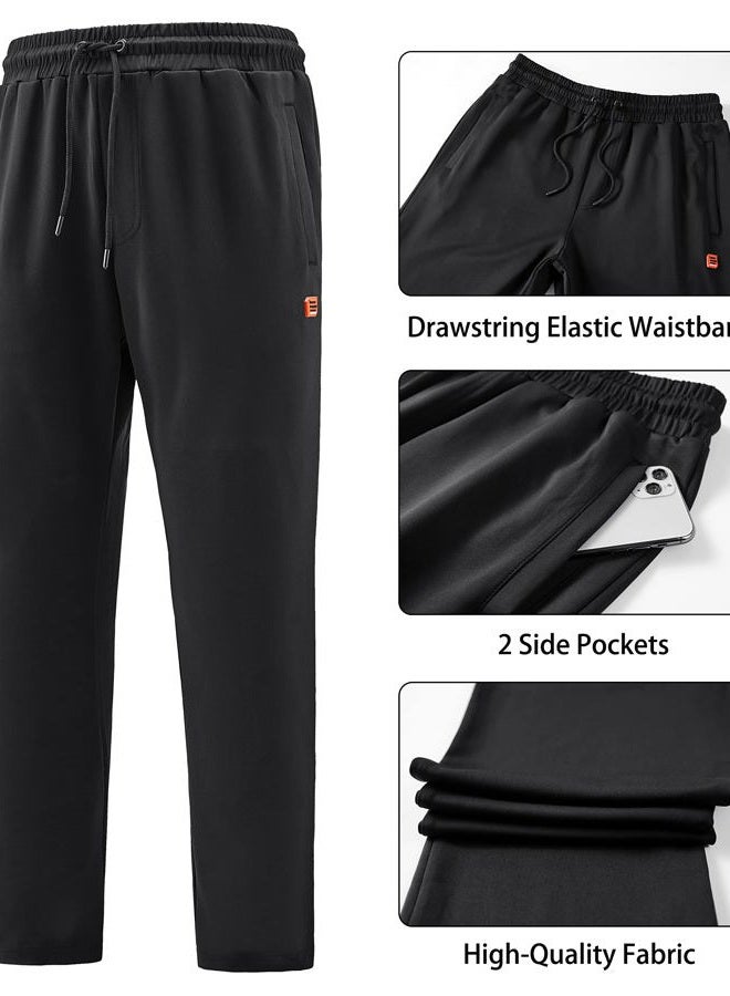 W JIANWANG Track Suits for Men Set Jogging Tracksuit Mens Sweatsuits 2 Piece Casual Workout Running Sports Jogger Sweat Suits Clothes Jackets and Pants Outfits Grey JW-143-XXL  - Image 4