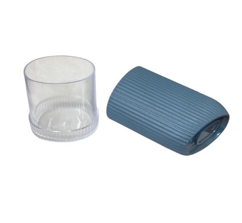 c s m CSM Salt and Pepper Shaker Set, Spice Condiment Holder, 4 Pieces, Multicolour - Image 4