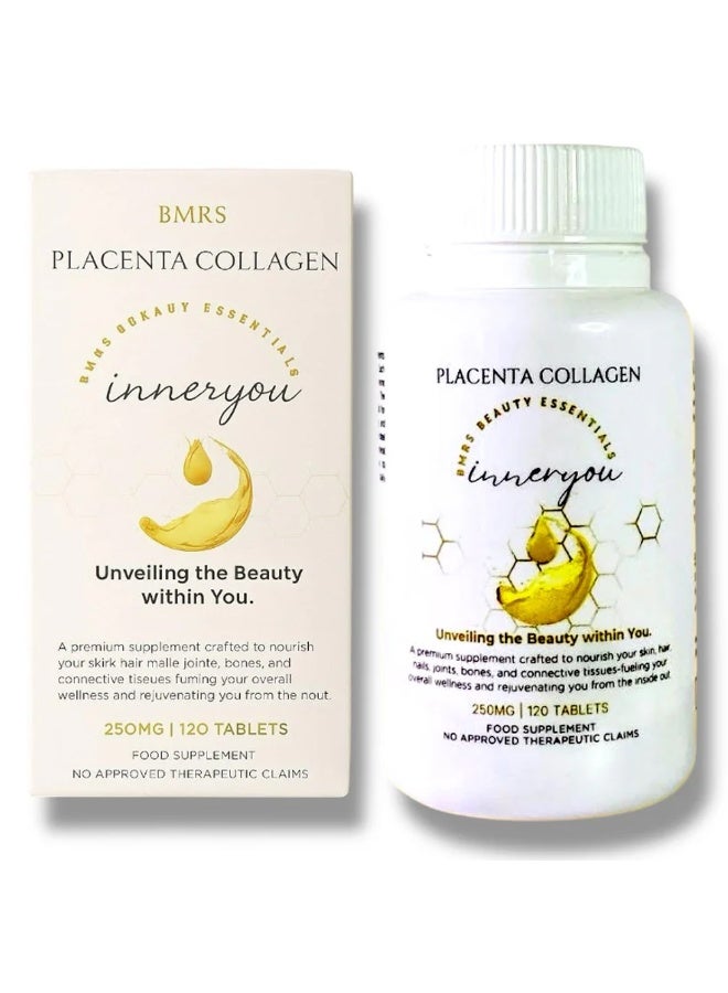 BMRS Placenta Collagen 120 Tablets - Image 2