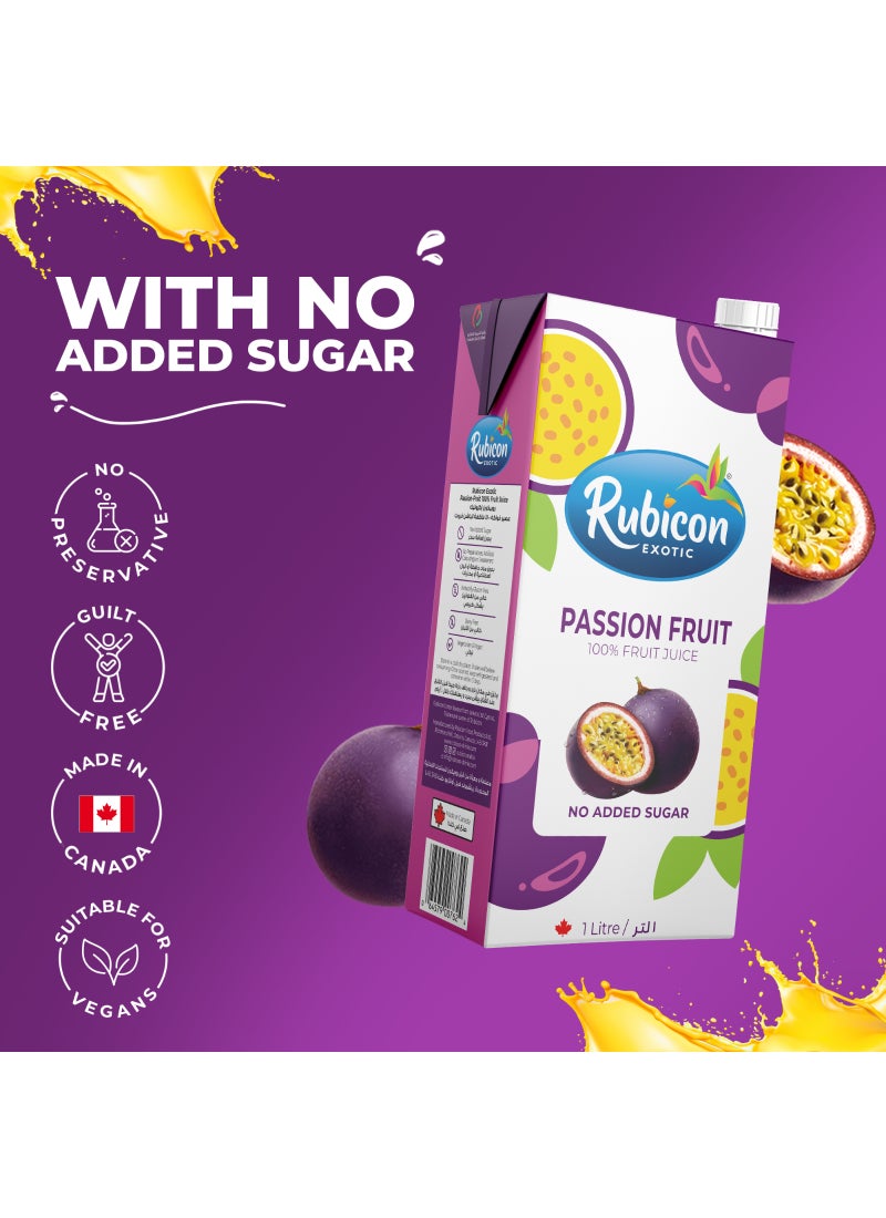 Rubicon Passion Fruit Juice, With Vitamin C, No Added Sugar - Image 3