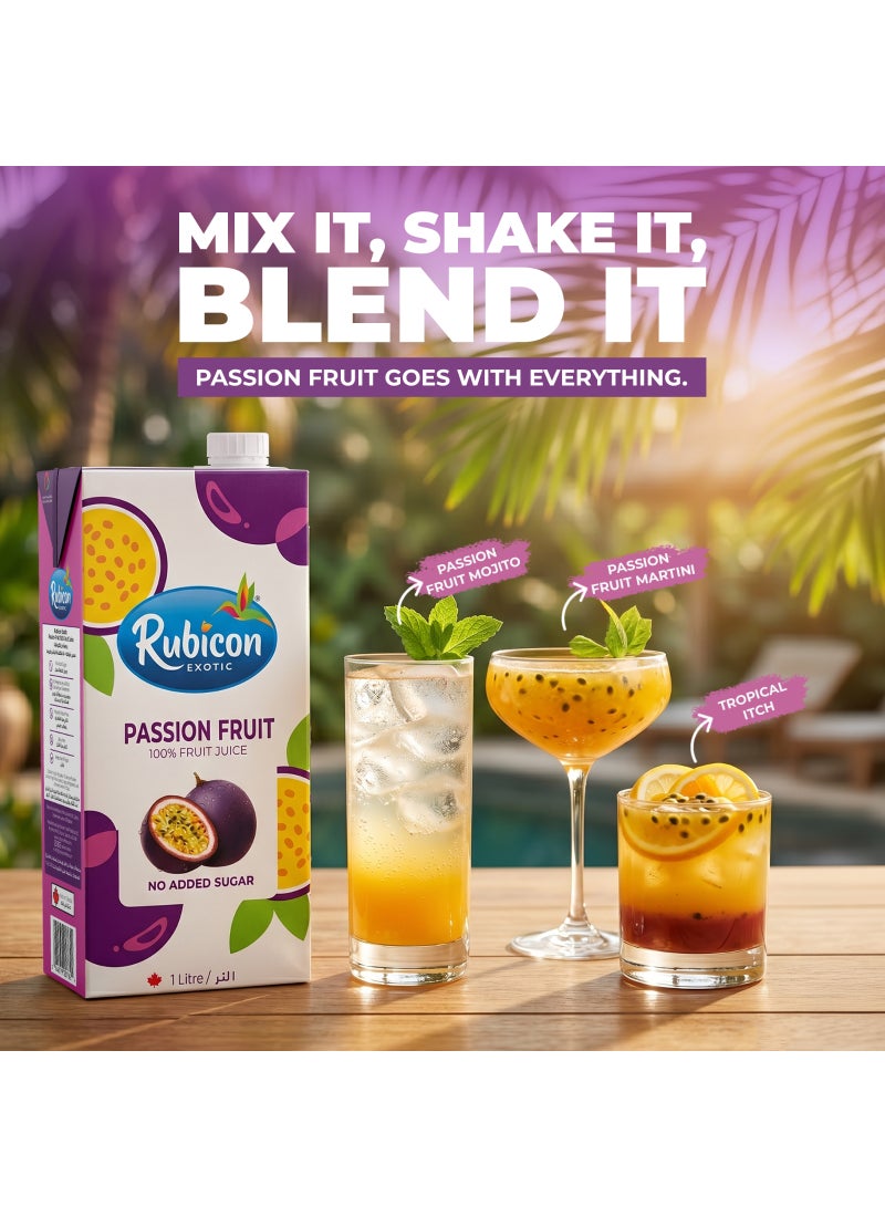 Rubicon Passion Fruit Juice, With Vitamin C, No Added Sugar - Image 5