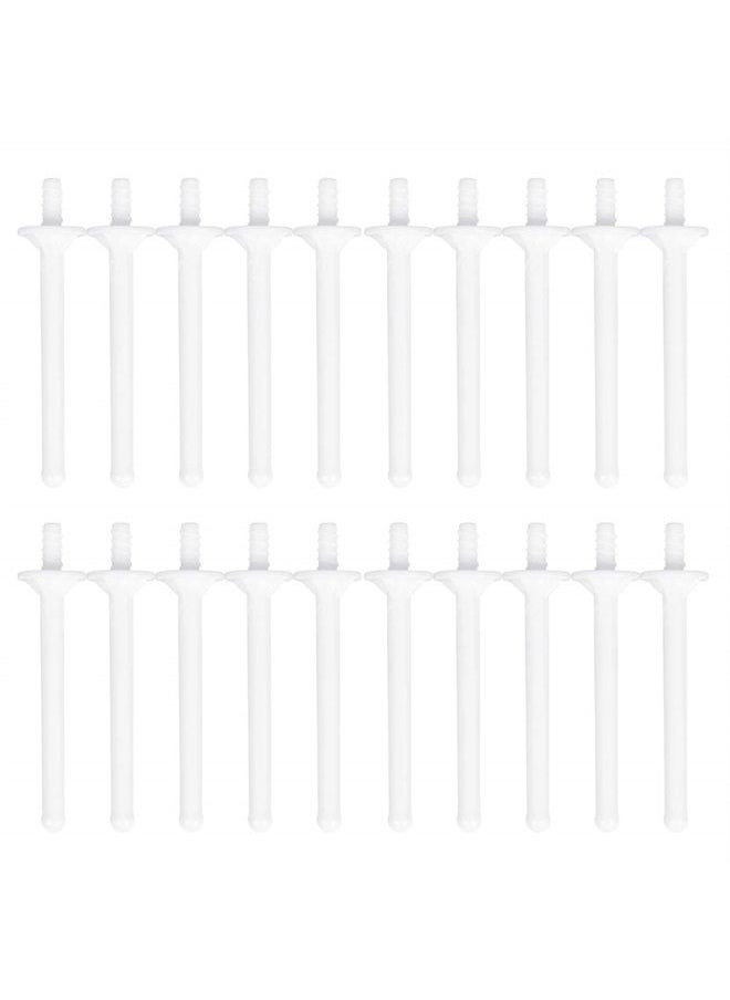 20 Pieces Nose Wax Sticks Nose Wax Applicator Sticks Disposable Plastic Nose Wax Sticks Eyebrow Face Ear Hair Removal Sticks Nostril Cleaning Wax Rod Applicator for Home Store Travel, White - pzsku/Z2E58063DBDA14BCDAA18Z/45/_/1682041536/3dfaa71a-763c-4c55-af63-d8a8f1fa26d0