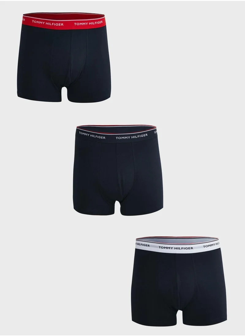 TOMMY HILFIGER 3 Pack Assorted Trunks