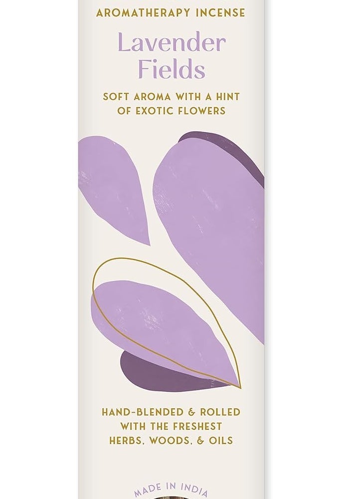 Triloka Original Incense Sticks - Lavender Fields Scent, 10 Sticks - Image 1