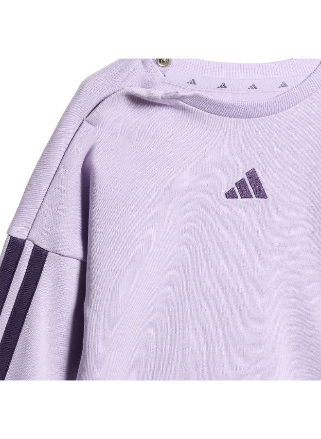 Adidas I 3S Ft Jog 240 Purple Training Suits For Infant 0-3M - Image 3