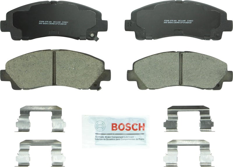 BOSCH BC1102 QuietCast Premium Ceramic Disc Brake Pad Set - Compatible With Select Acura TL; Honda Ridgeline; FRONT - Image 5