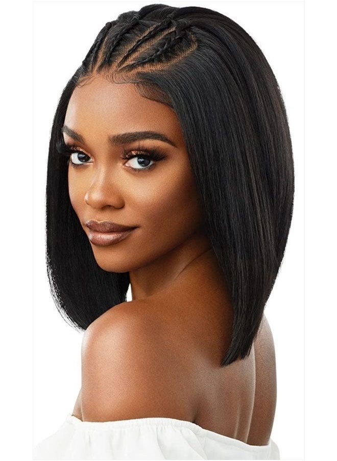 Outre Lace Front Wig Perfect Hair Line 13X4 JENISSE (DR2/CINWN)  - Image 5