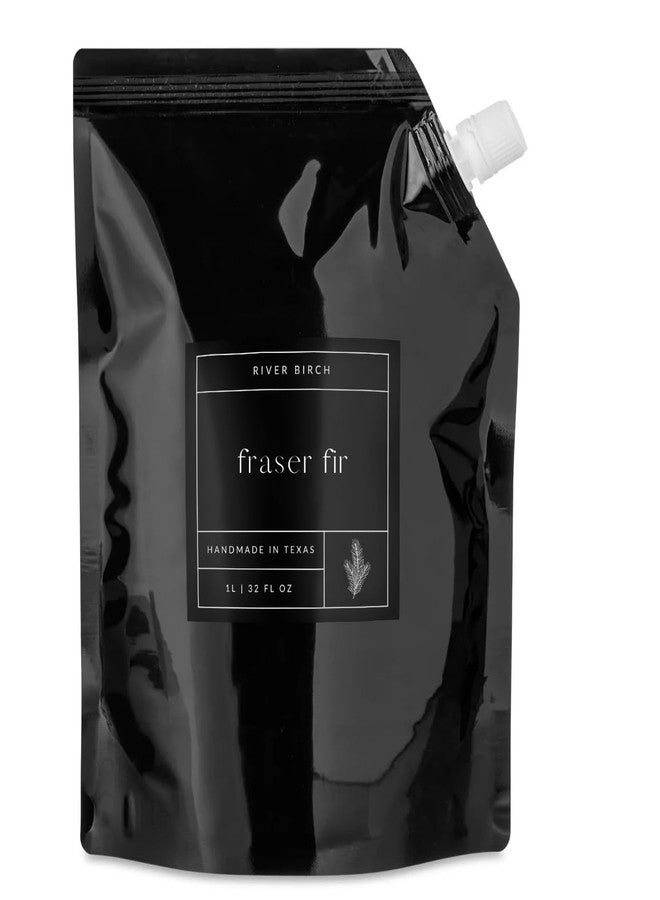 River Birch Fraser Fir Scented Natural Hand Soap Refill - Handmade Moisturizing Hand Wash Luxury Scented Hydrating Soap - Vegan and Non-Toxic - 32 Fl Oz - Image 1