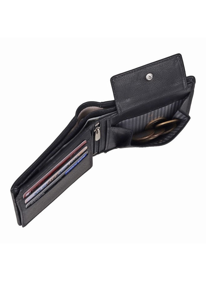 G&H محافظ G&H RFID للرجال جلد أصلي حقائب للرجال محفظة RFID للرجال محفظة جلد للرجال محفظة نقود 10 فتحات بطاقات محفظة للرجال محافظ للرجال محفظة للرجال حامل بطاقات للرجال محافظ للرجال - Image 5