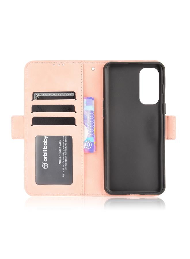 S-TOP Case For OnePlus Nord 2 5G Skin Feel Calf Pattern Horizontal Flip Leather Case with Holder & Card Slots & Photo Frame - Image 4