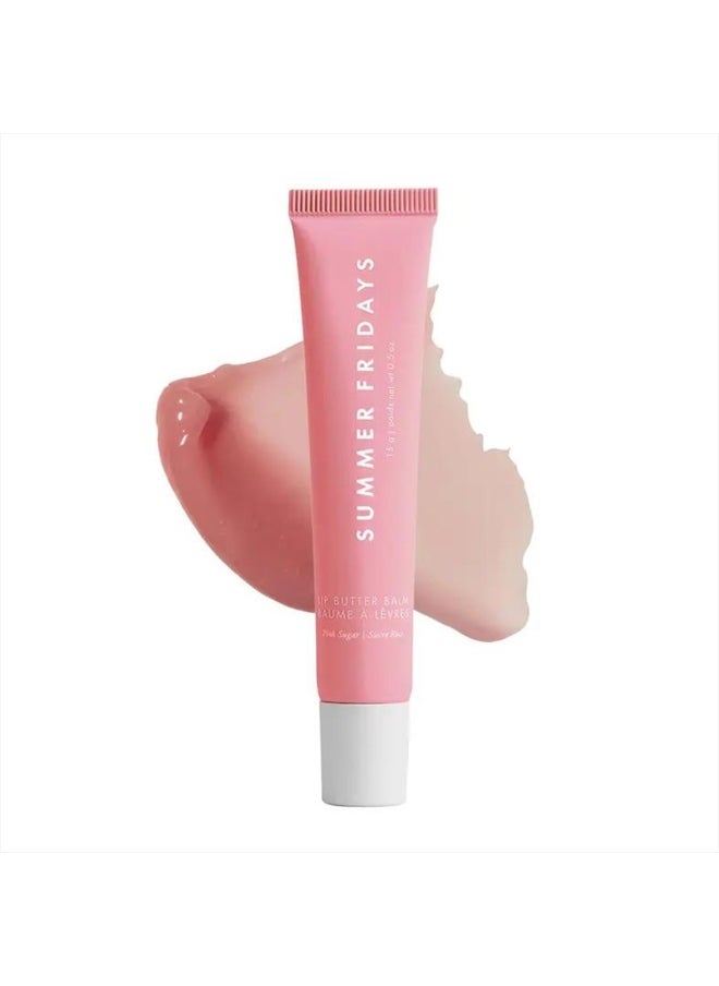 SUMMER FRIDAYS Summer Fridays PINK SUGAR Lip Butter Balm 15g  - Image 1