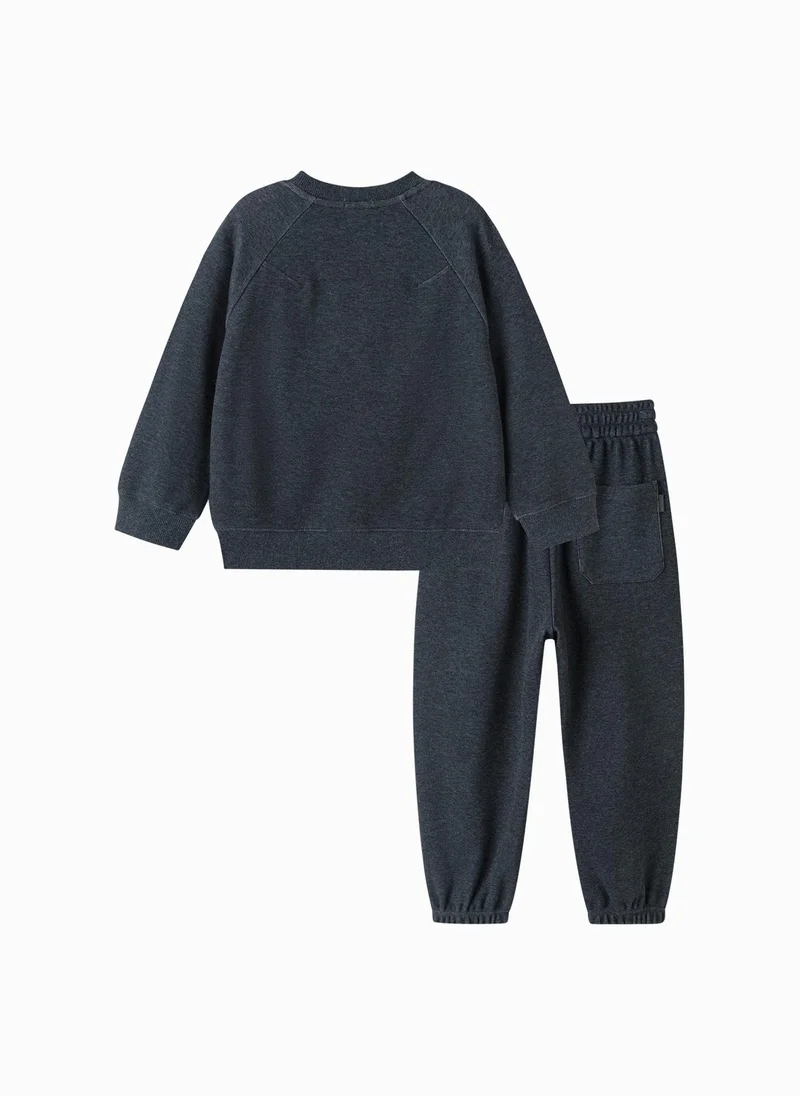 Balabala Kids Boy Knit long sleeve suit
