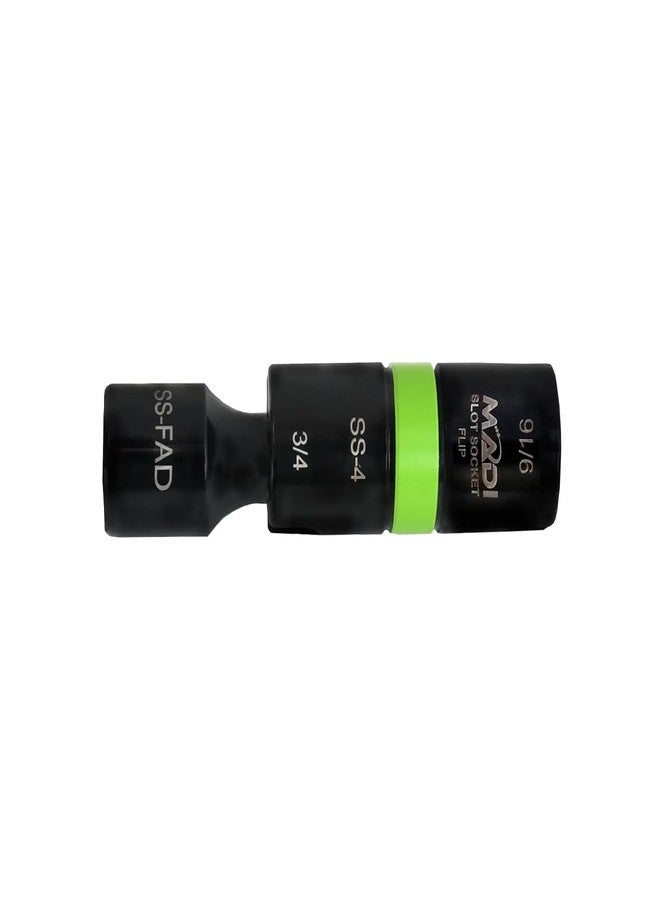 MADI Slot Socket Flip Impact 3-in-1 Hex: 9/16" and 3/4" | SS-4 - Image 1