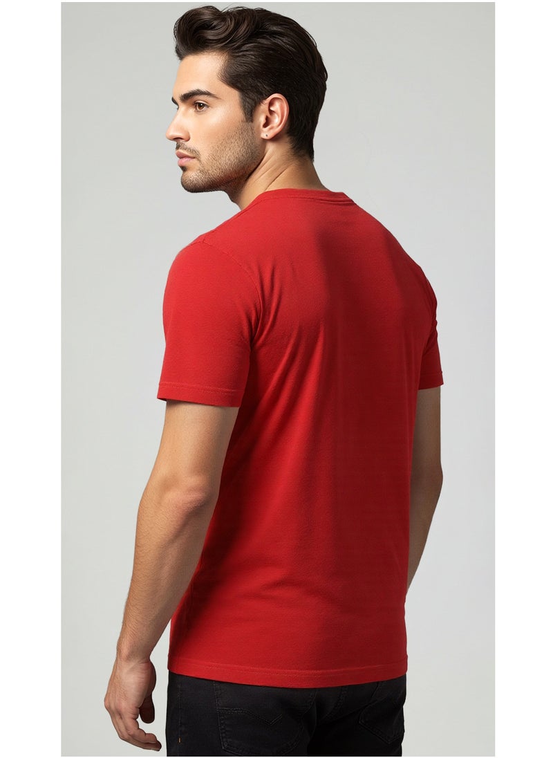 NAUTICA Plain Regular Fit Premium Cotton Crew Neck T-shirt  - Image 3