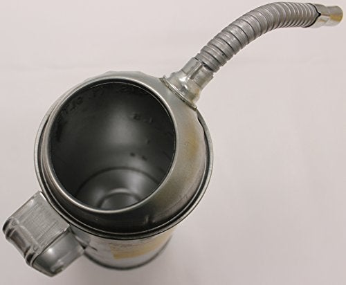 Lumax LX-1528 Silver 4 Quart Galvanized Measure Can with Flex Spout. Deluxe Measures with Spill-proof Tops. The Measure Can has a durable Galvanize Finish to resist Rust. - Image 4