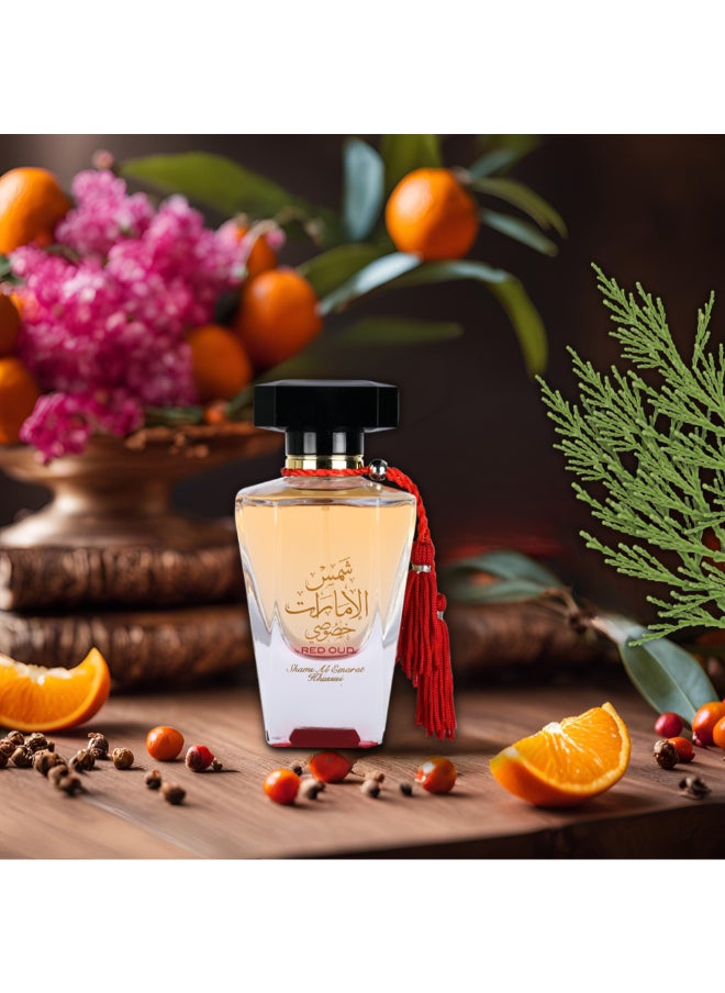 Ard Al Zaafaran - Shams Al Emarat Khususi Red Oud Eau De Parfum For Unisex 100 Ml - Image 1