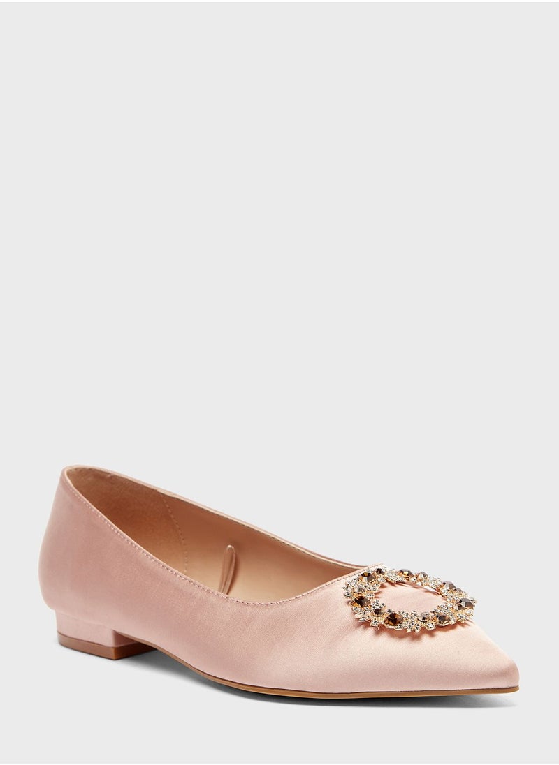 Celeste - Pointed Toe Ballerinas - Image 1