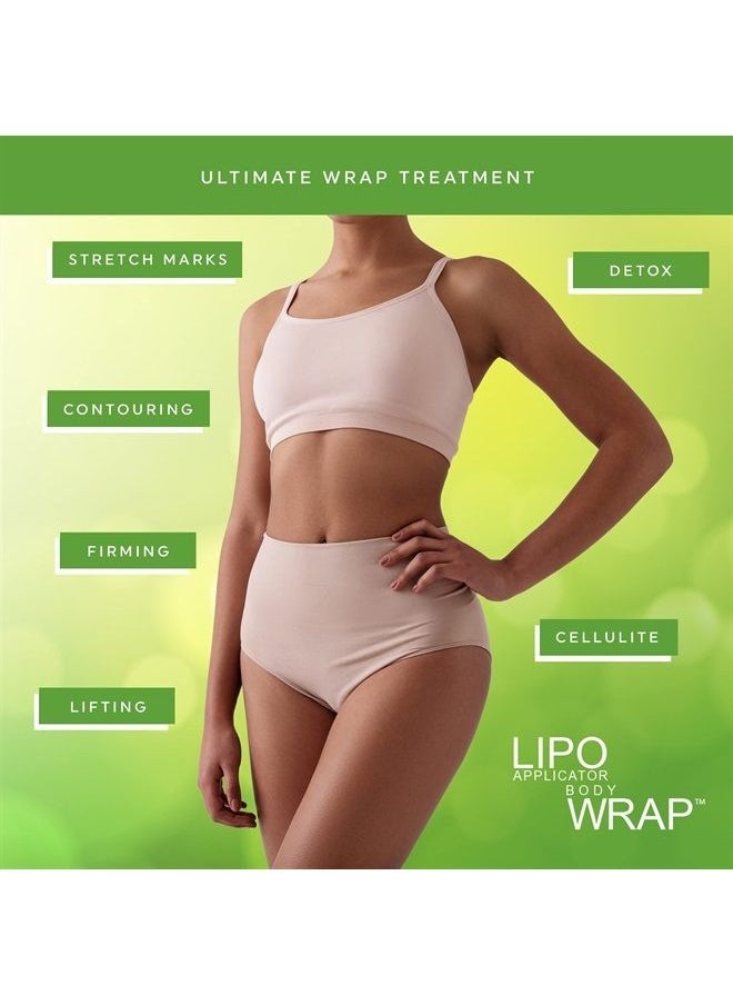 lipo applicator Ultimate Body Applicator Lipo Wrap Works For Body Toning Contouring Firming (6 Wraps + Gel)  - Image 2