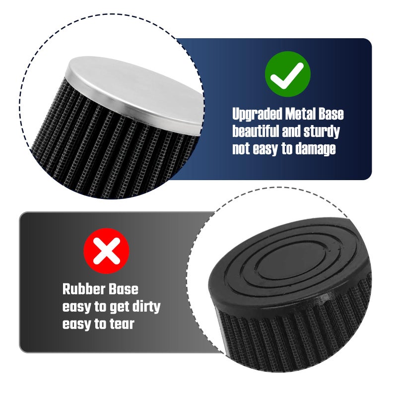 KTUMININV Upgraded Mini Bike Air Filter Adapter Kit for Predator 212cc Coleman CT200U CT200U-EX BT200X KT196 224cc 196cc 6.5hp Hond* GX160 GX200 Engine Go Kart Performance Parts - Image 3