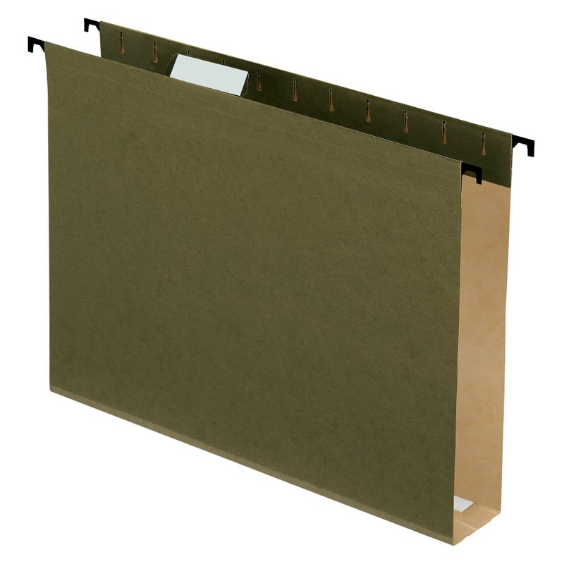 Pendaflex SureHook Reinforced Extra Capacity Hanging Folders Legal Size Standard Green 15 Cut 20BX 6153x2
