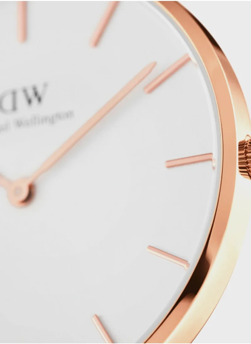 DANIEL WELLINGTON Classic Mesh Strap Analog Watch