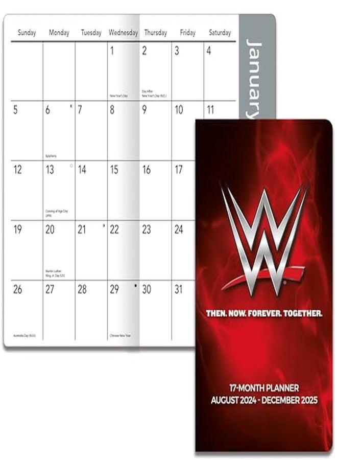 TURNER LICENSING WWE 2025 17-Month Pocket Planner - PF (25998890629) - Image 2