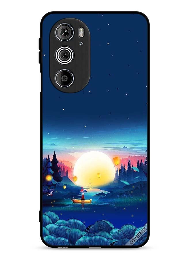 Covernex Motorola Edge 30 Pro Protective Case Cover Sunset View Paint - Image 1