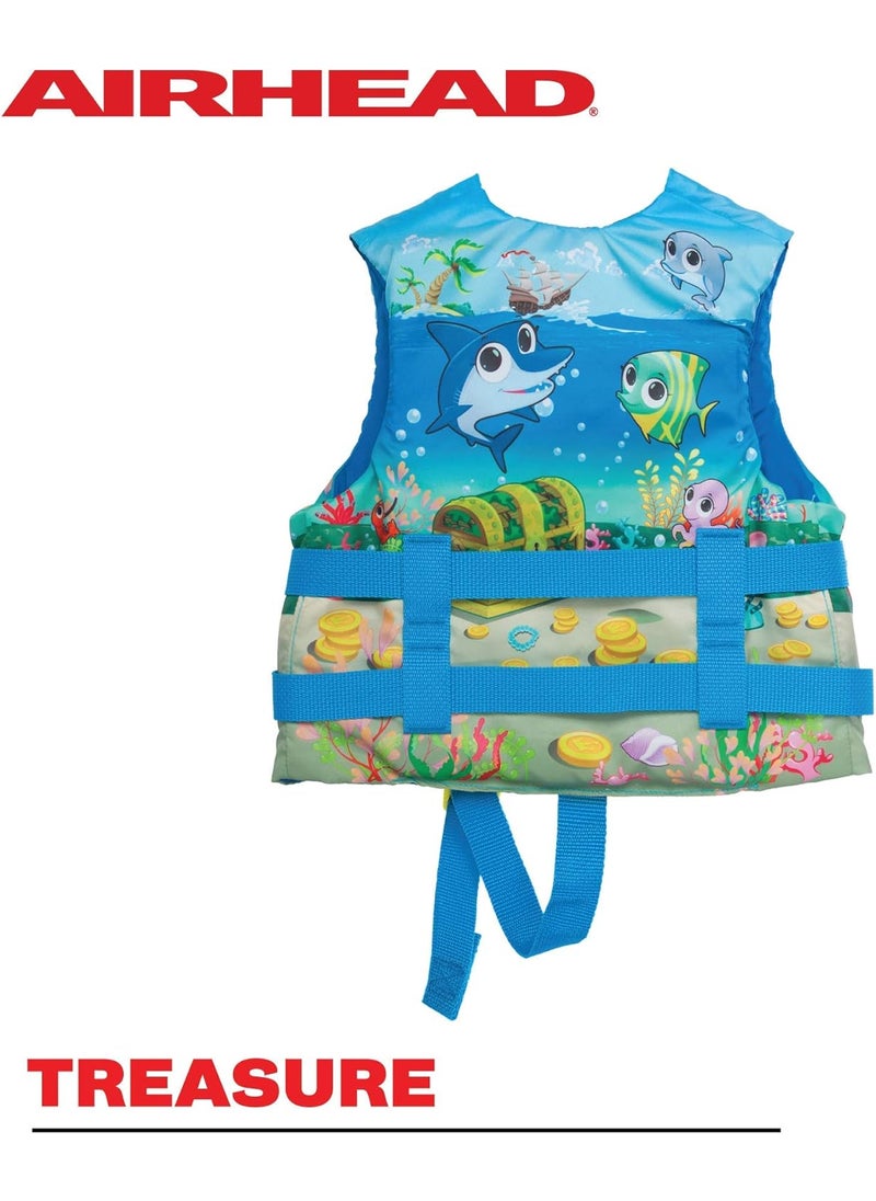 Airhead Airhead Treasure Infant and Child Life Vest USCG Approved Infant 030lbs Child 3050lbs  - Image 3