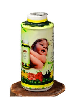 Al Shabrawishy Talcum powder 555 baby 200 grams  Offer 2 +1 gift 