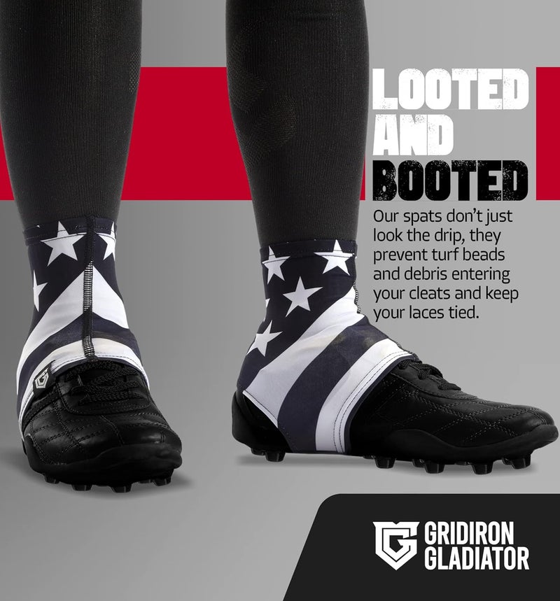 Gridiron Gladiator Cleat Covers - Football Spats - Football Cleat Cover - Cleat Spats for Soccer, Baseball & Softball - Image 4
