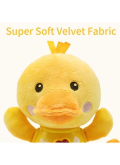 HAPTIME Baby Toys 6-12 Months, Newborn Musical Soft Duck Stuffed Animal, Infant Tummy Time Toy, Easter Basket Stuffers 1St Birthday Baby Boy Girls For 0 3 6 9 12 18 Months Toddler Baby Shower  - Image 3