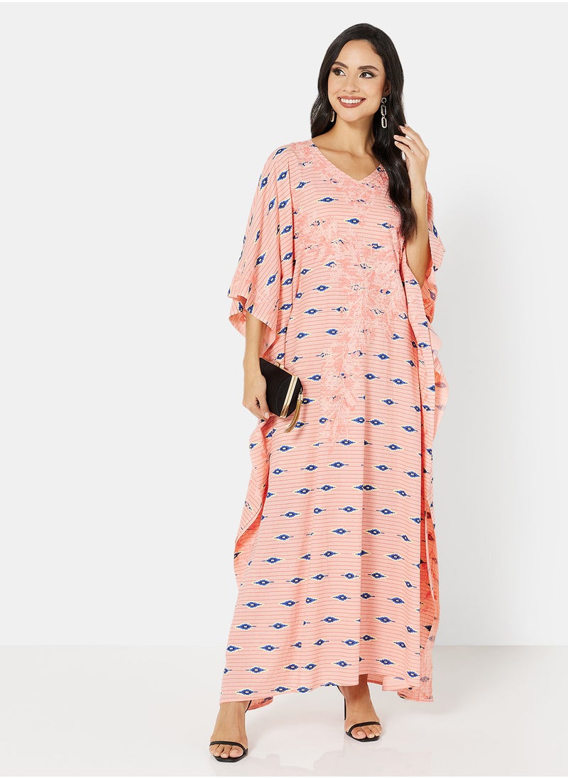 ARABIAN CLOSET EMBROIDERED KAFTAN  - Image 3