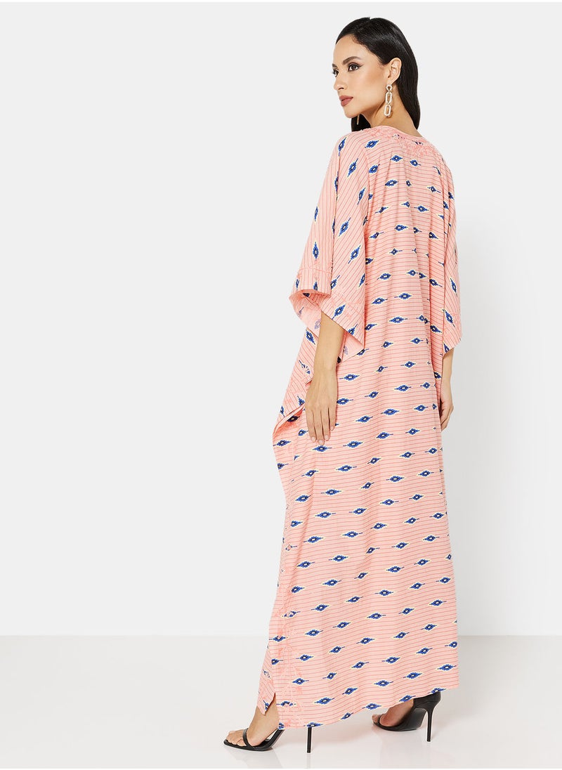 ARABIAN CLOSET EMBROIDERED KAFTAN  - Image 2